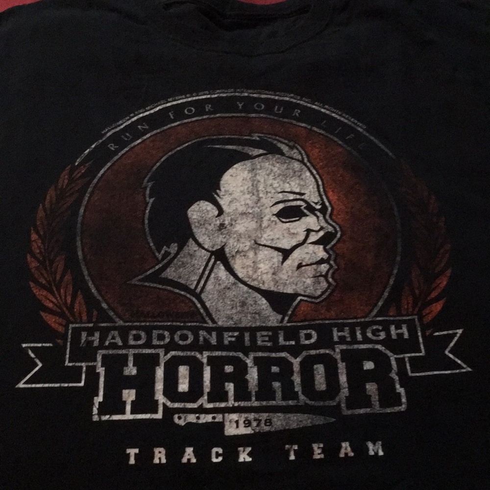 2 xxl Halloween Track Team 1978 shirt